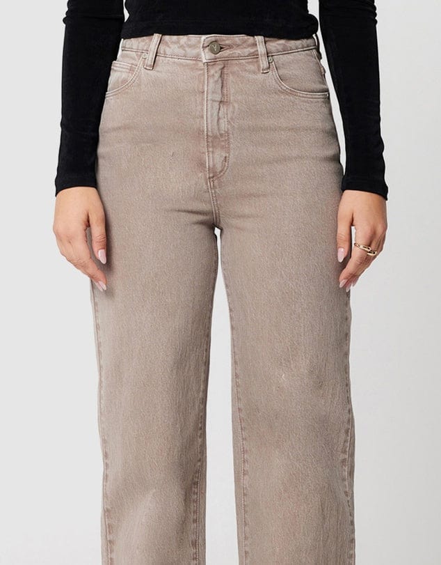 A Brand Jeans Jeans 94 High & Wide Mushroom