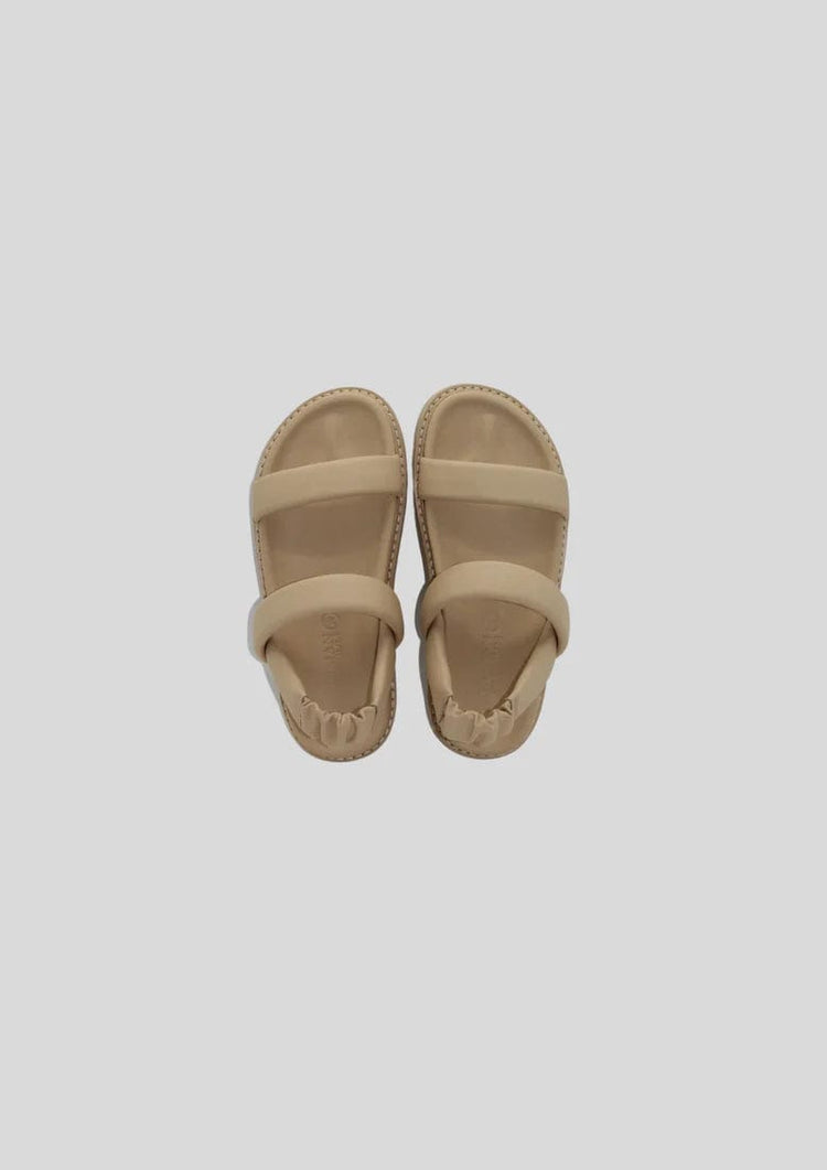 Human Shoes sandals Algort Leather - Nude