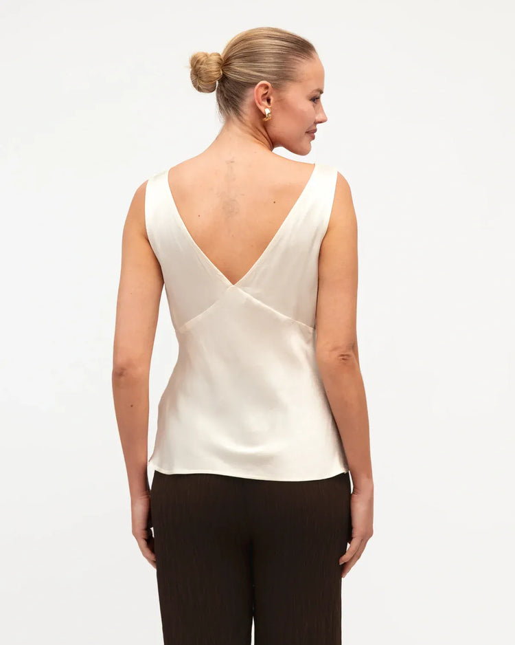 White Closet Top Amara Top Ivory