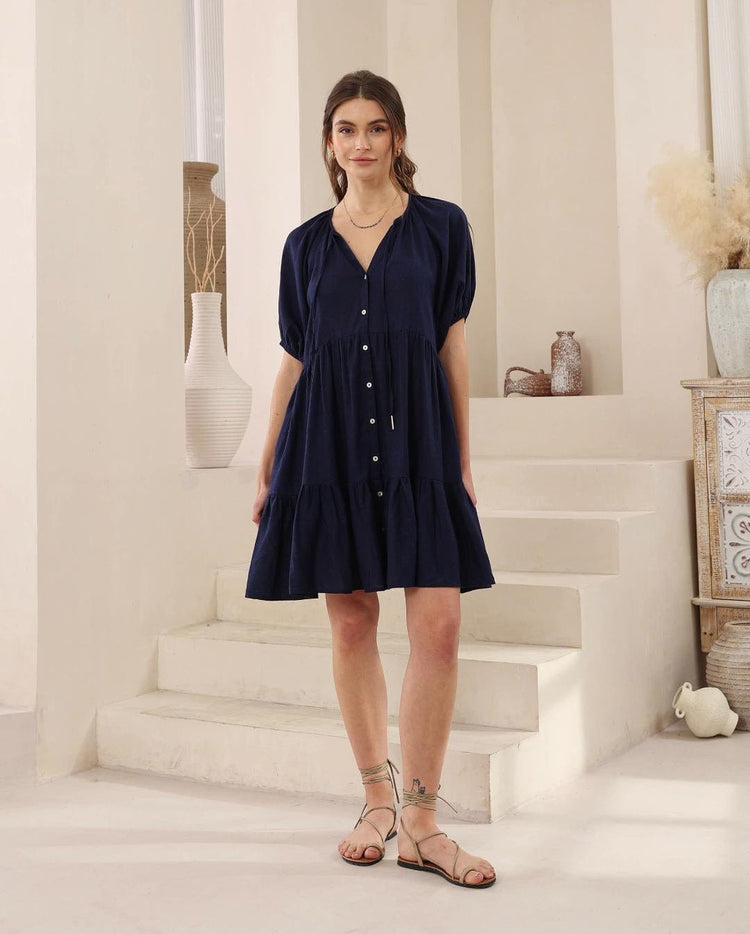 Iris Maxi mini dress Binnie Shift Dress