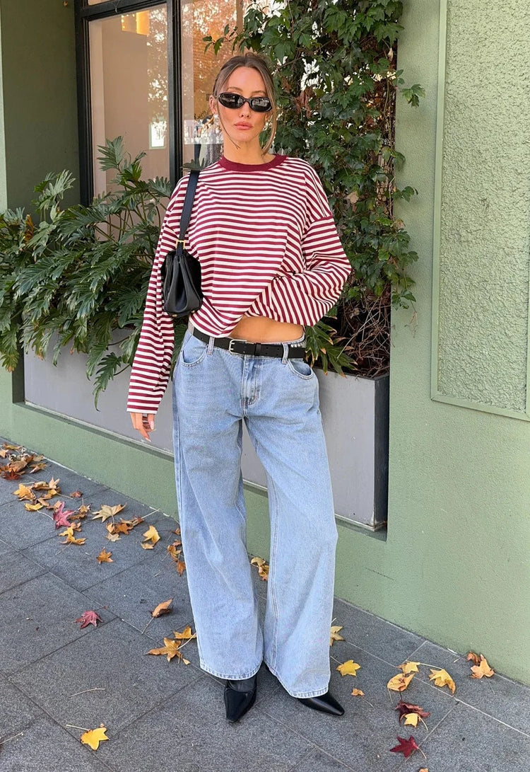 Lioness long sleeve top Bloom Long Sleeve - Wine