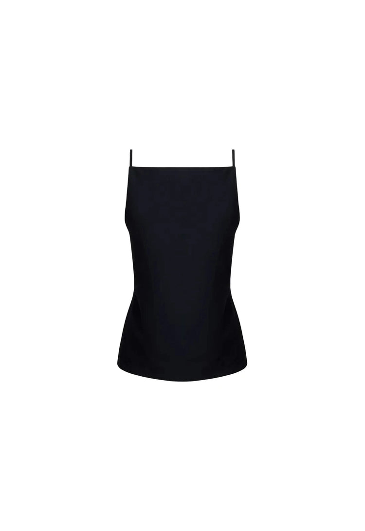 Lioness Shirts & Tops Camille Backless Top - Onyx