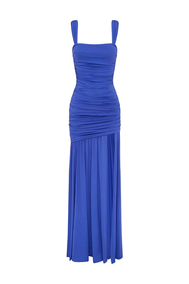 Runaway The Label midi Knit dress Carly Maxi Dress - Royal