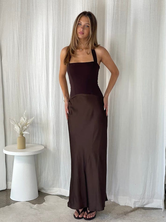 Luvalot Maxi Dress Coco Maxi - Chocolate