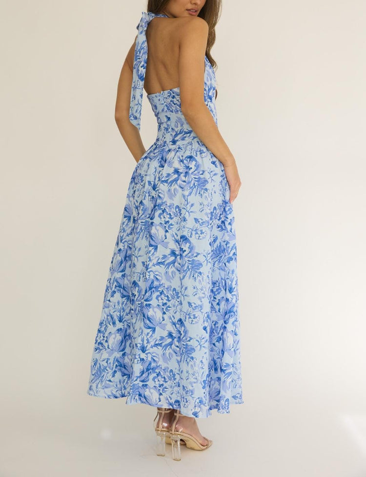 Saints & Secrets Dresses Cori Floral Maxi