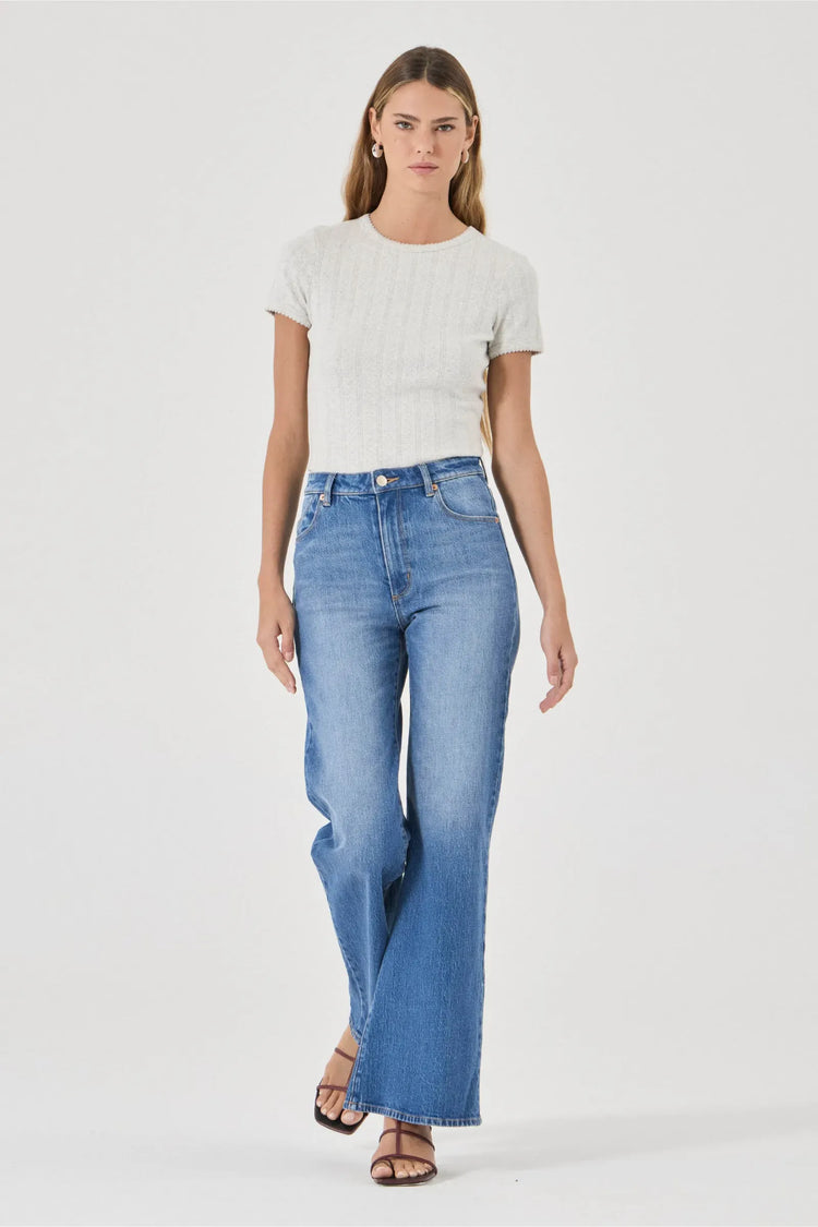 ROLLAS JEANS Flares Eastcoast Flare Jean - Silverlake