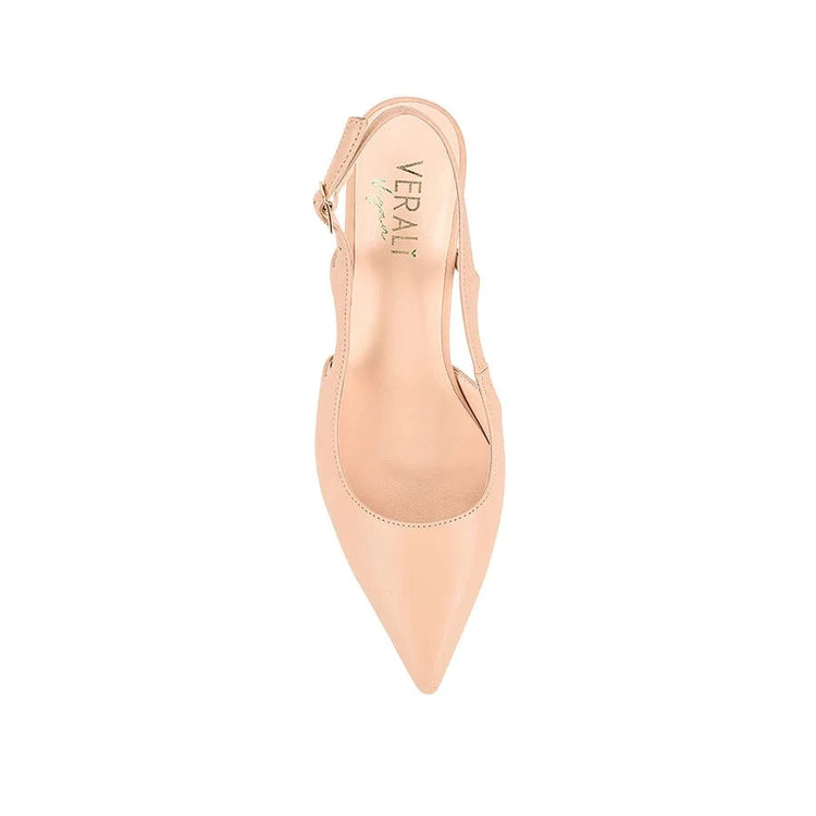 VERALI SHOES block heels Elton Slingback Block Heels - Nude
