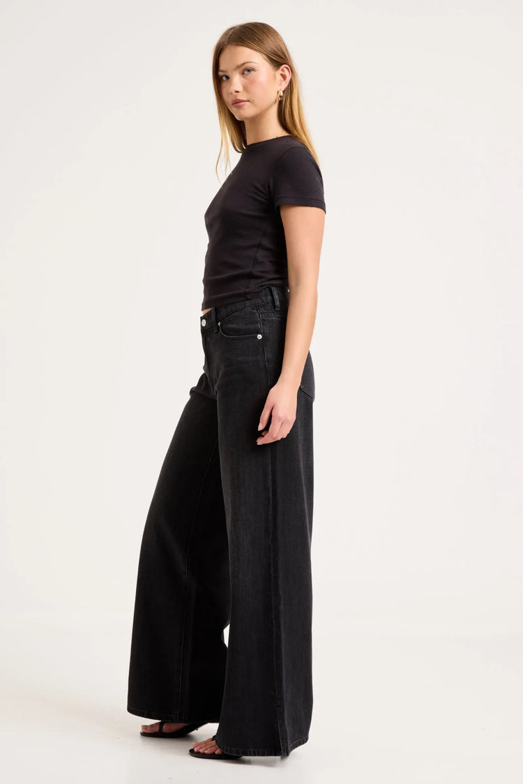 ROLLAS JEANS Jeans black Frankie Loose Jeans - Mercer Black