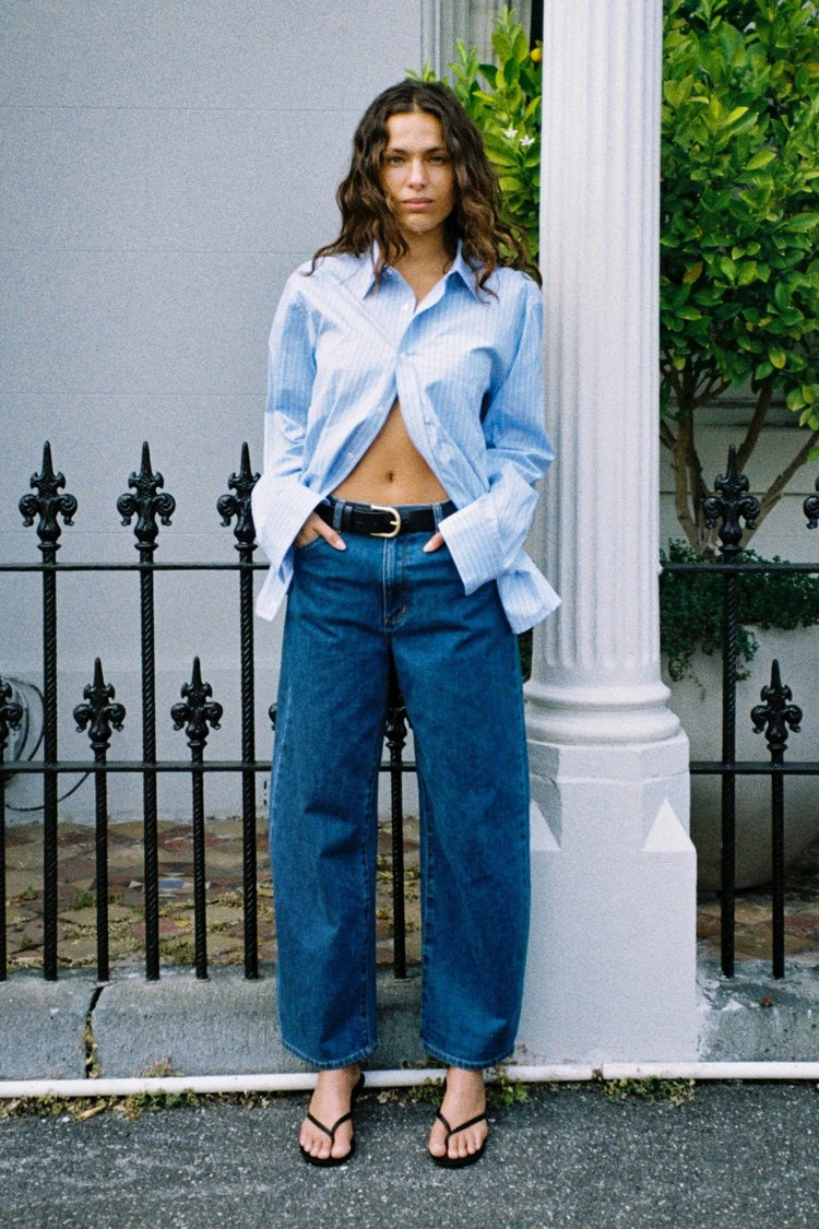 ROLLAS JEANS Jeans GIgi Barrel - Forever Blue