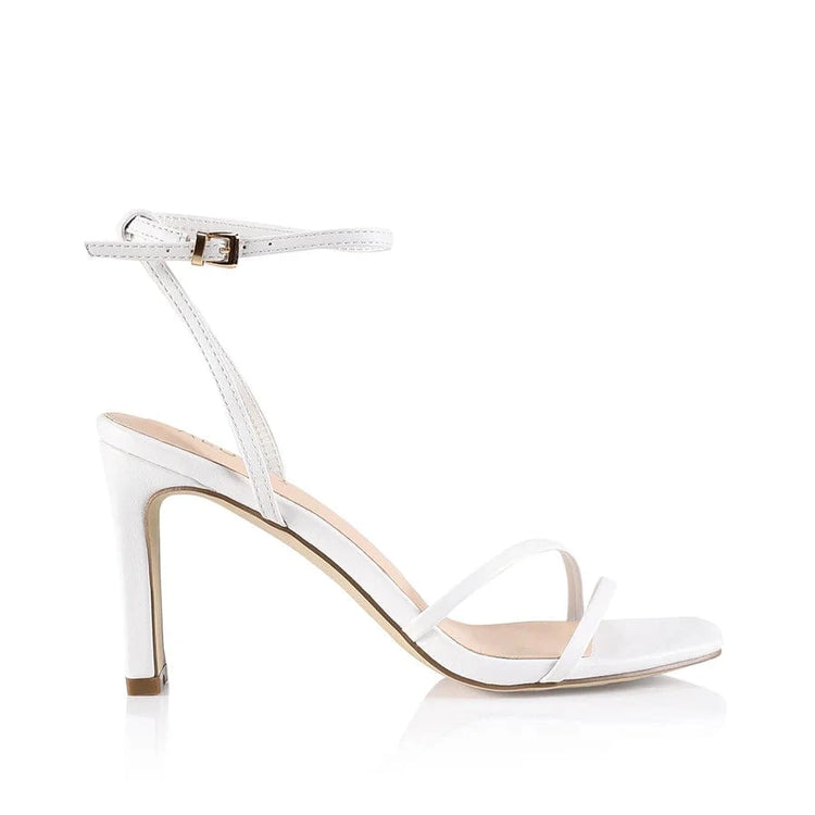 VERALI SHOES heels Kimmy Slim Strappy Heel White