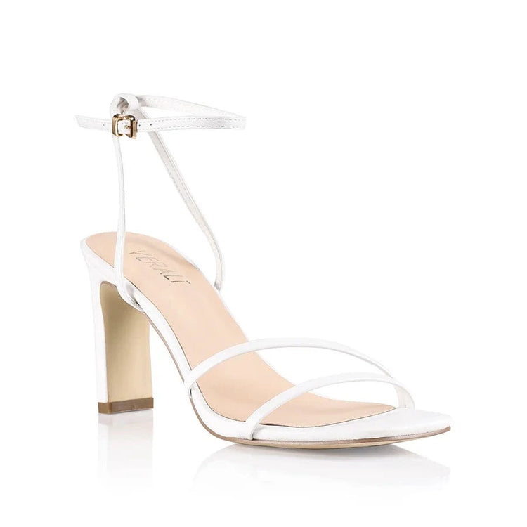 VERALI SHOES heels Kimmy Slim Strappy Heel White