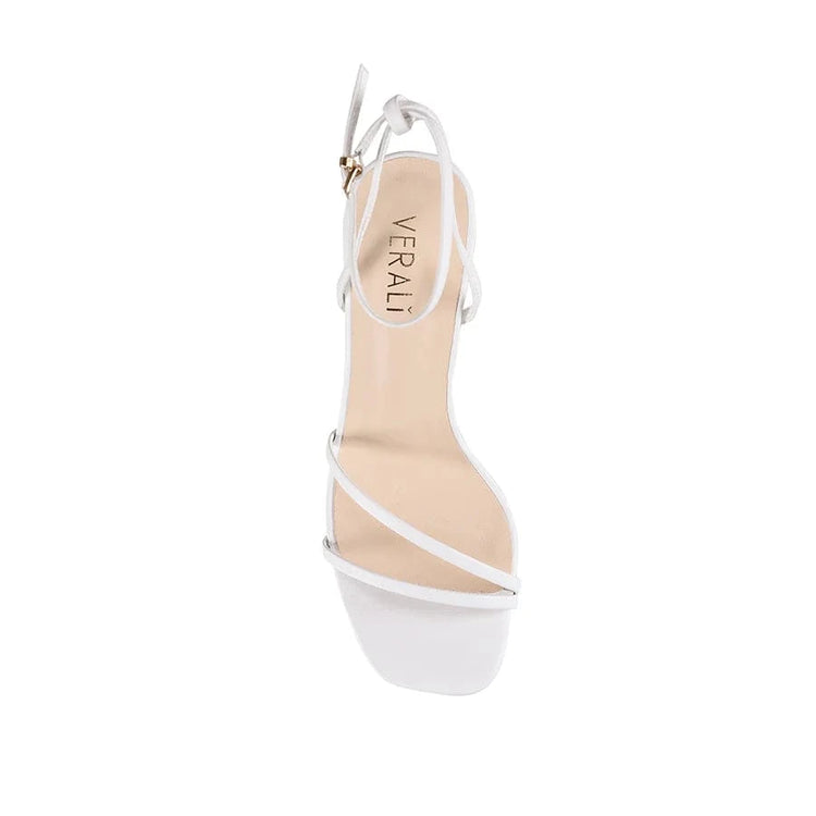 VERALI SHOES heels Kimmy Slim Strappy Heel White