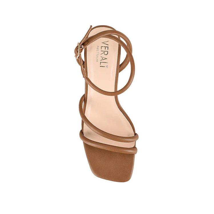 VERALI SHOES shoes Nadia Block Heel - Tan