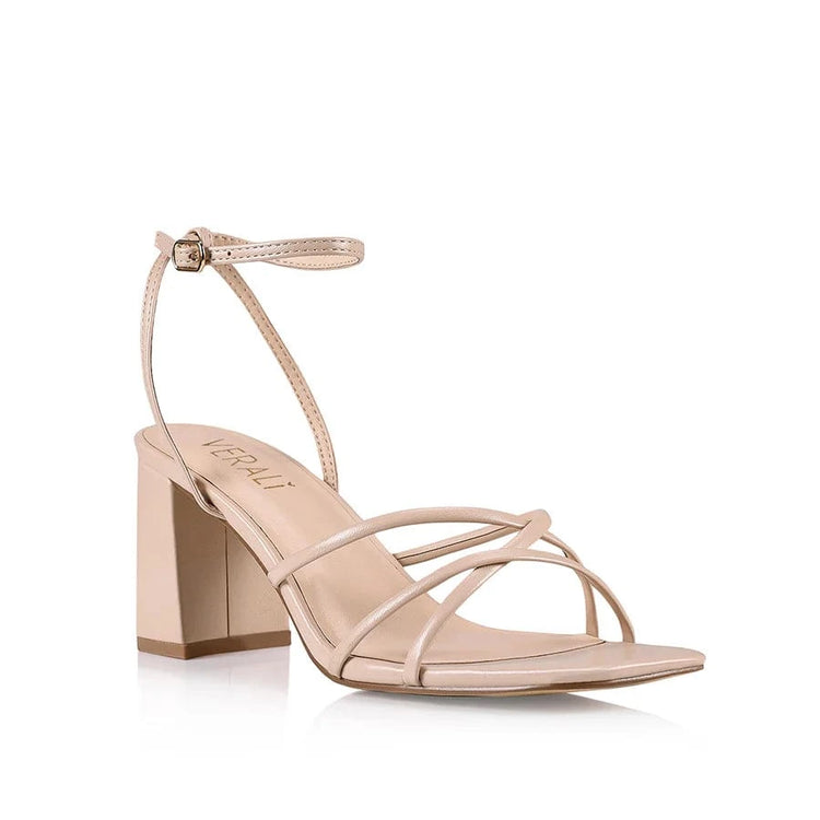 VERALI SHOES heels Nakita Block Heel Nude