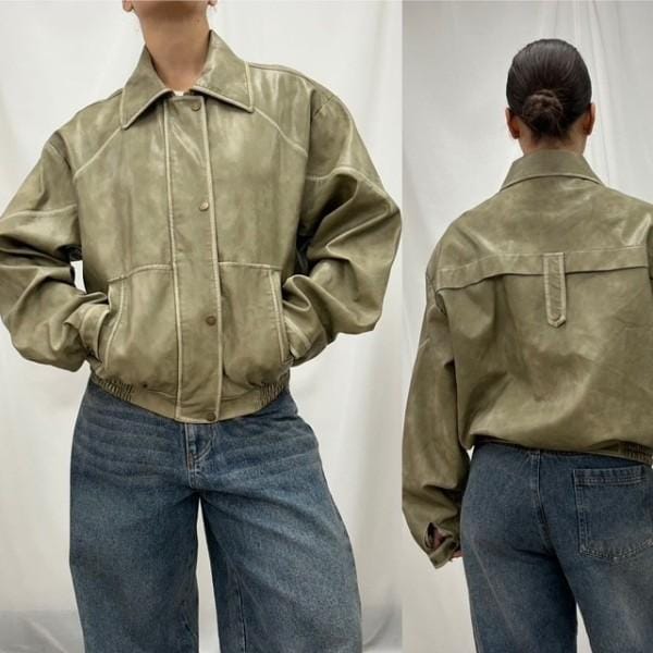 Pink Diamond bomber jacket Paloma Bomber Khaki