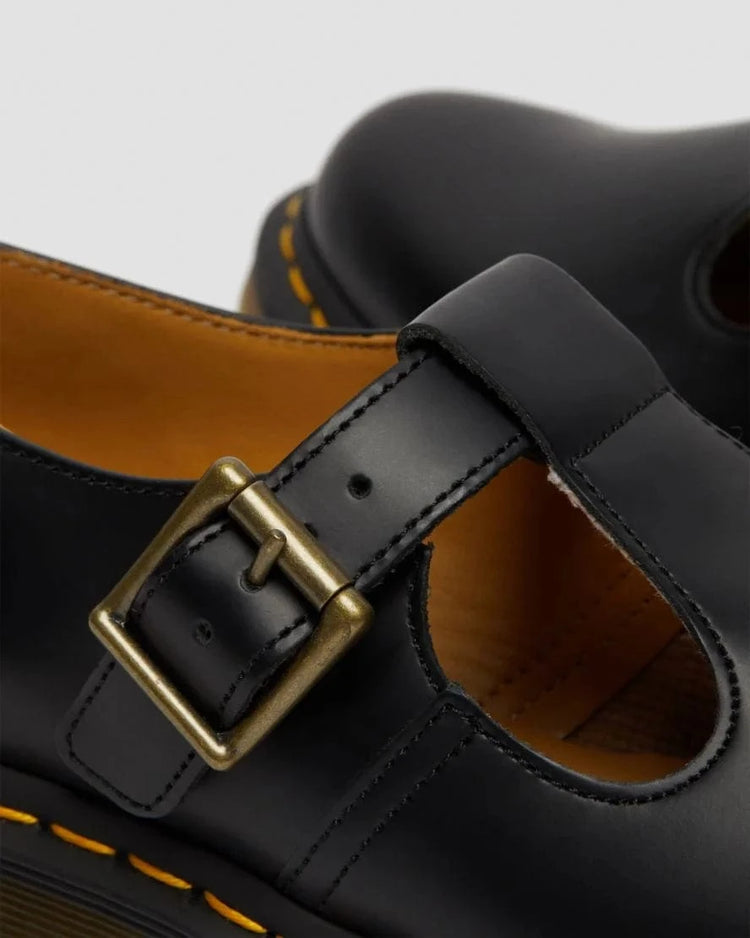 Dr Martens Shoes Polly T Bar Smooth Shoe