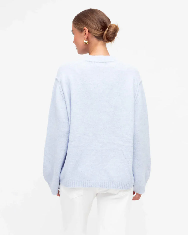 White Closet jumper Pull Over Knit - Blue