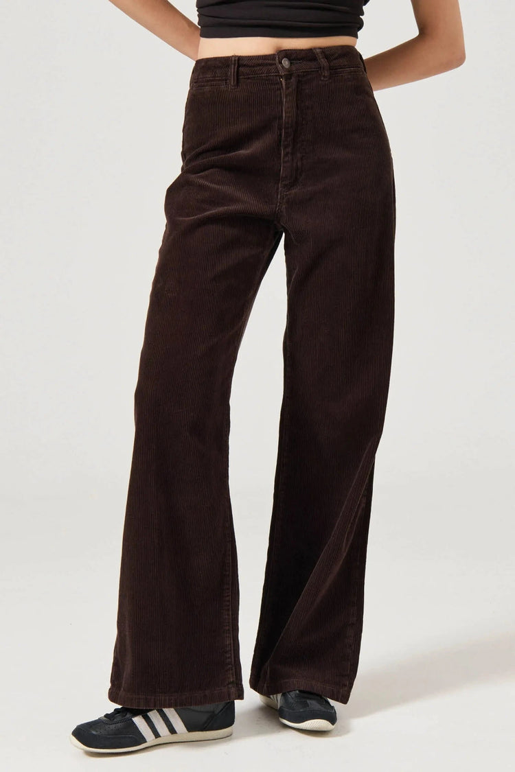 Rollas Jeans Pants Sailor Pant Long - Chocolate Cord