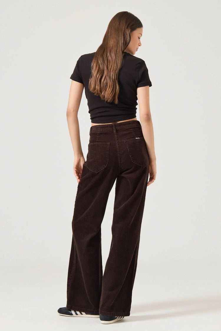 Rollas Jeans Pants Sailor Pant Long - Chocolate Cord
