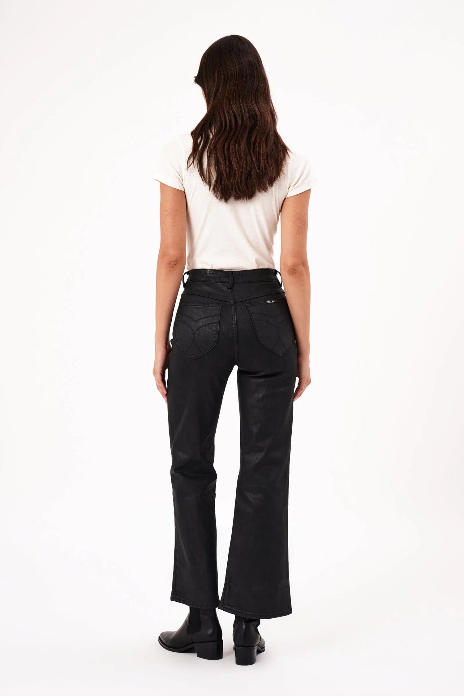 ROLLAS JEANS Jeans Sailor Scoop Coated Black