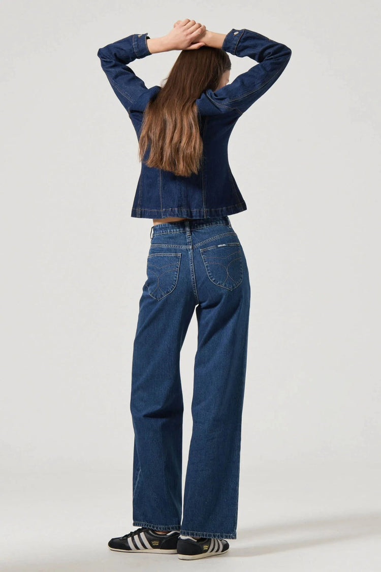 Rollas Jeans Jeans Sailor Scoop LONG Pacific Blue