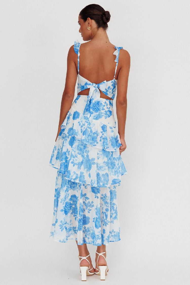 Saints & Secrets Floral Maxi Dress Tayla Floral Maxi