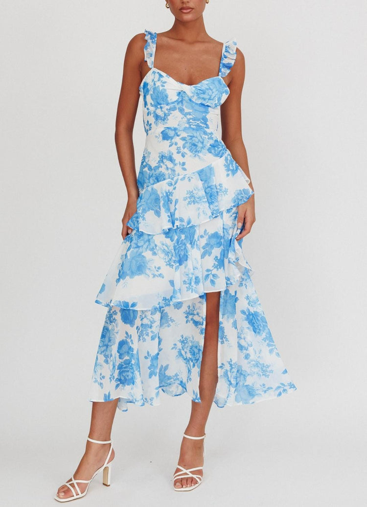 Saints & Secrets Floral Maxi Dress Tayla Floral Maxi