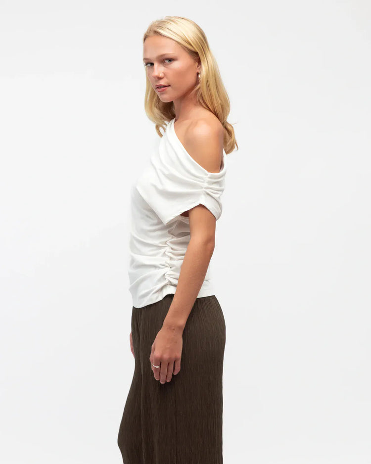 White Closet Shirts & Tops Terra Tee - White