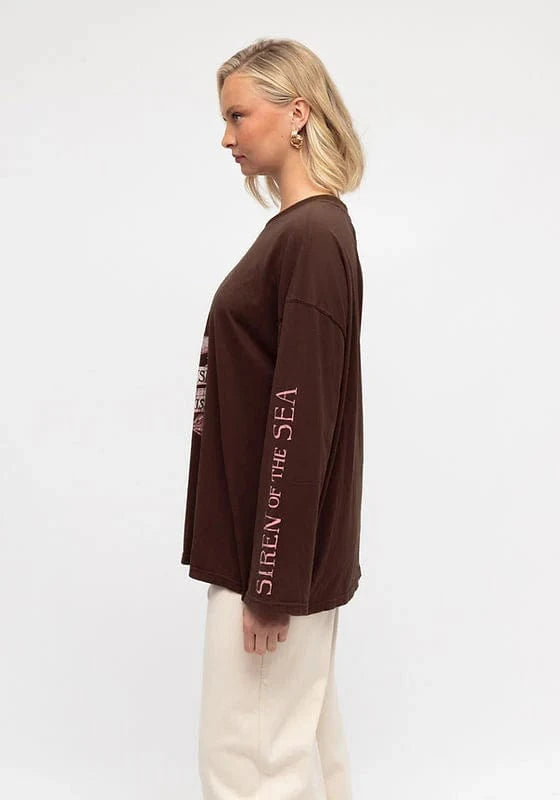 Paper Heart long sleeve top Waves & Wishes Tee
