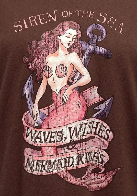 Paper Heart long sleeve top Waves & Wishes Tee