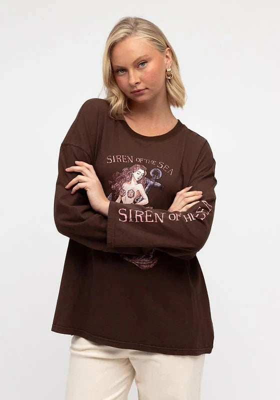 Paper Heart long sleeve top Waves & Wishes Tee