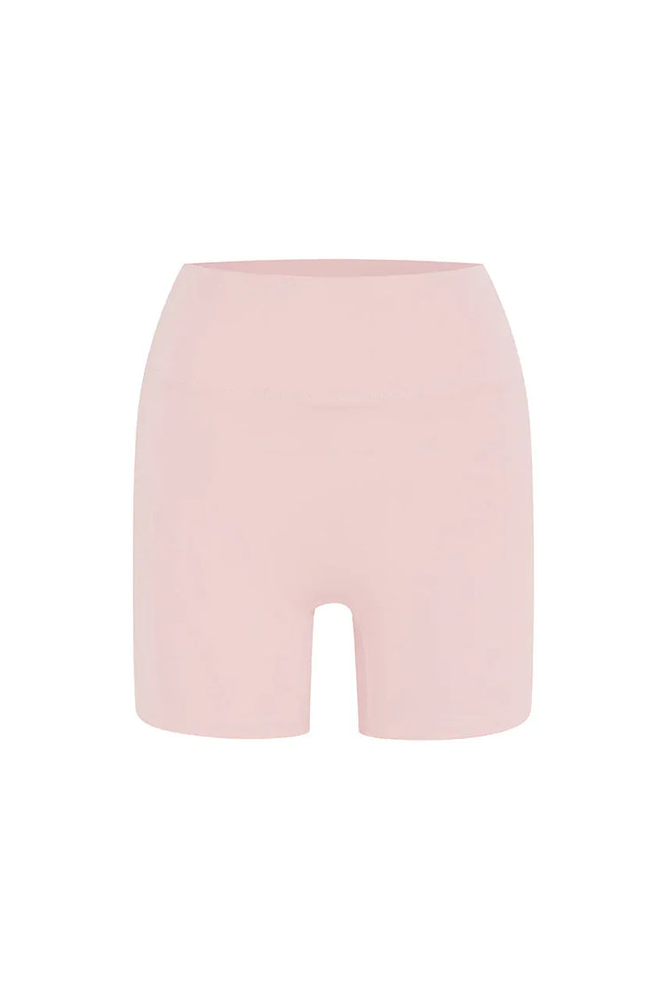 Runaway The Label activewear ZEN CONTOUR BIKE SHORTS - BALLET PINK