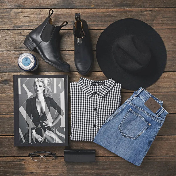 Blundstone BOOTS #1671 WOMEN'S SERIES HEELED BOOTS - BLACK