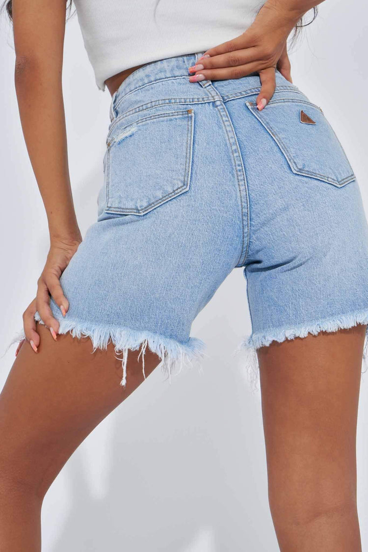 A Brand Jeans SHORTS A Claudia Cut Off - Emily