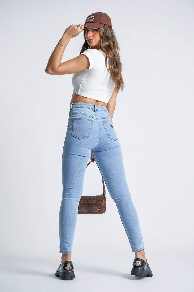 A Brand Jeans Jeans A High Skinny Ankle Basher La Blues