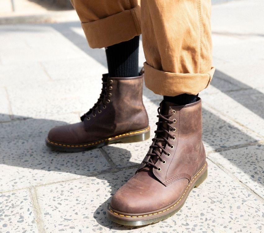 HOT 1460 Aztec Crazy Doc Martens 1460 Crazy Horse Dr Martens