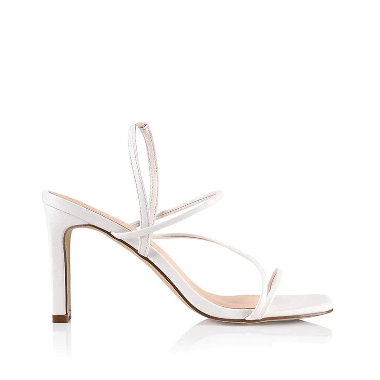 Pipi’s Boutique King Strappy Heel - White