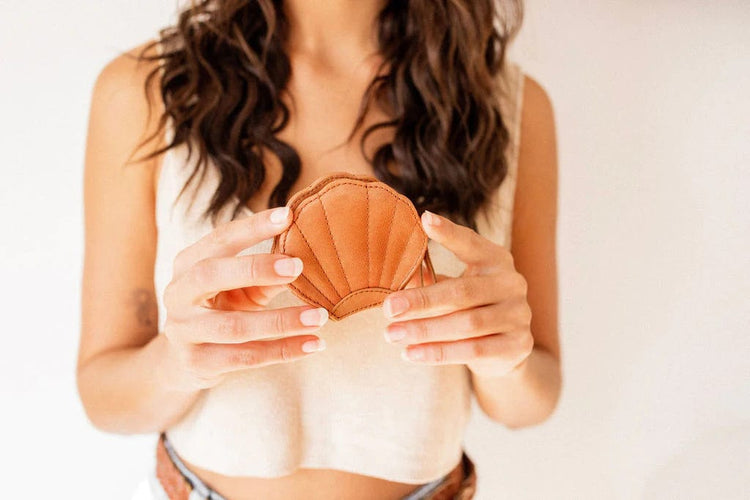 Hobo & Hatch leather bags KOA PURSE - CHESTNUT ANTIQUE