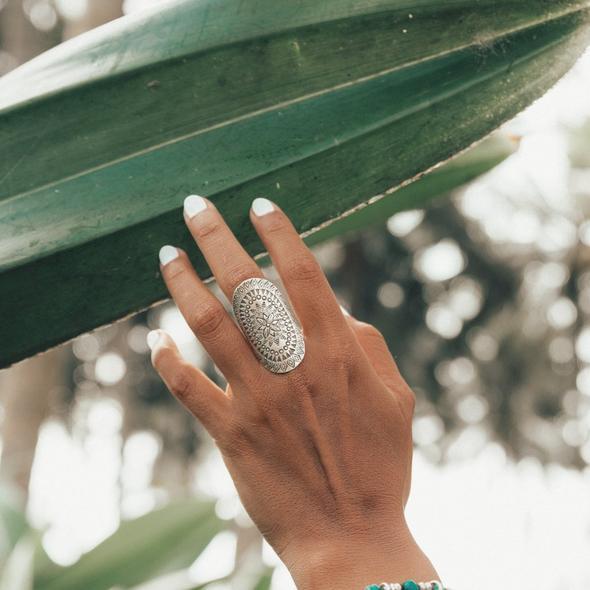Embella Jewellery Jewellery Mandala Wrap Ring