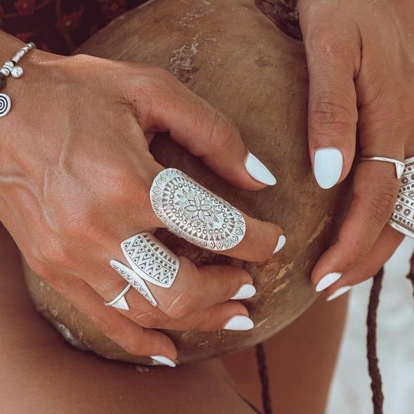 Embella Jewellery Jewellery Mandala Wrap Ring