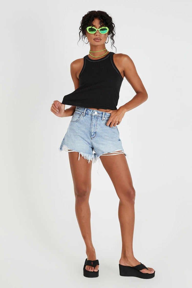 A Brand Jeans SHORTS Venice Short - Suzie Rip