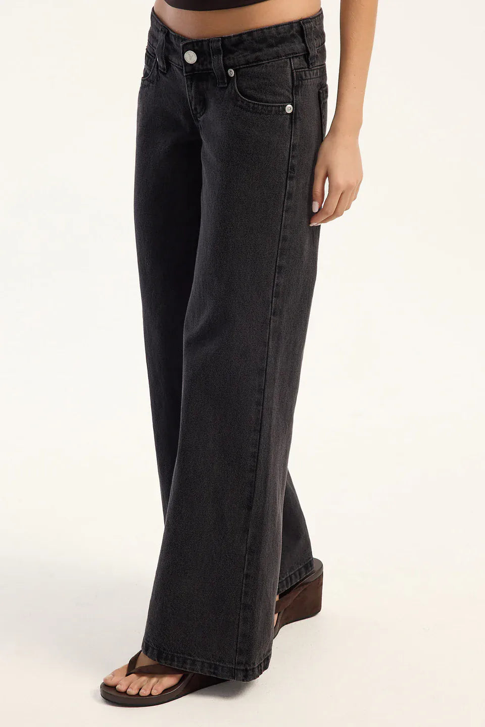 Abrand Jeans low jeans 00 Super Low Wide - Heidi