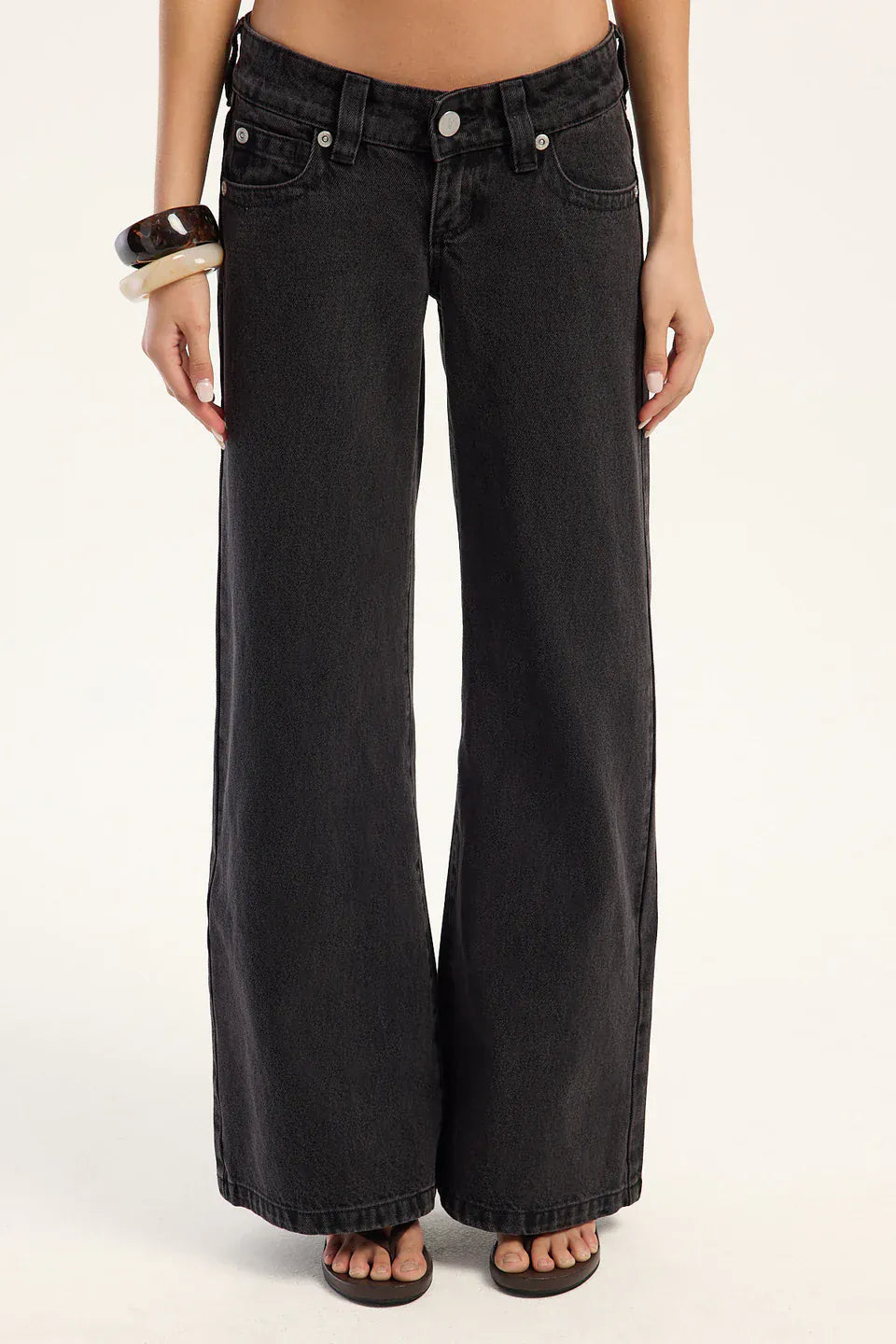 Abrand Jeans low jeans 00 Super Low Wide - Heidi