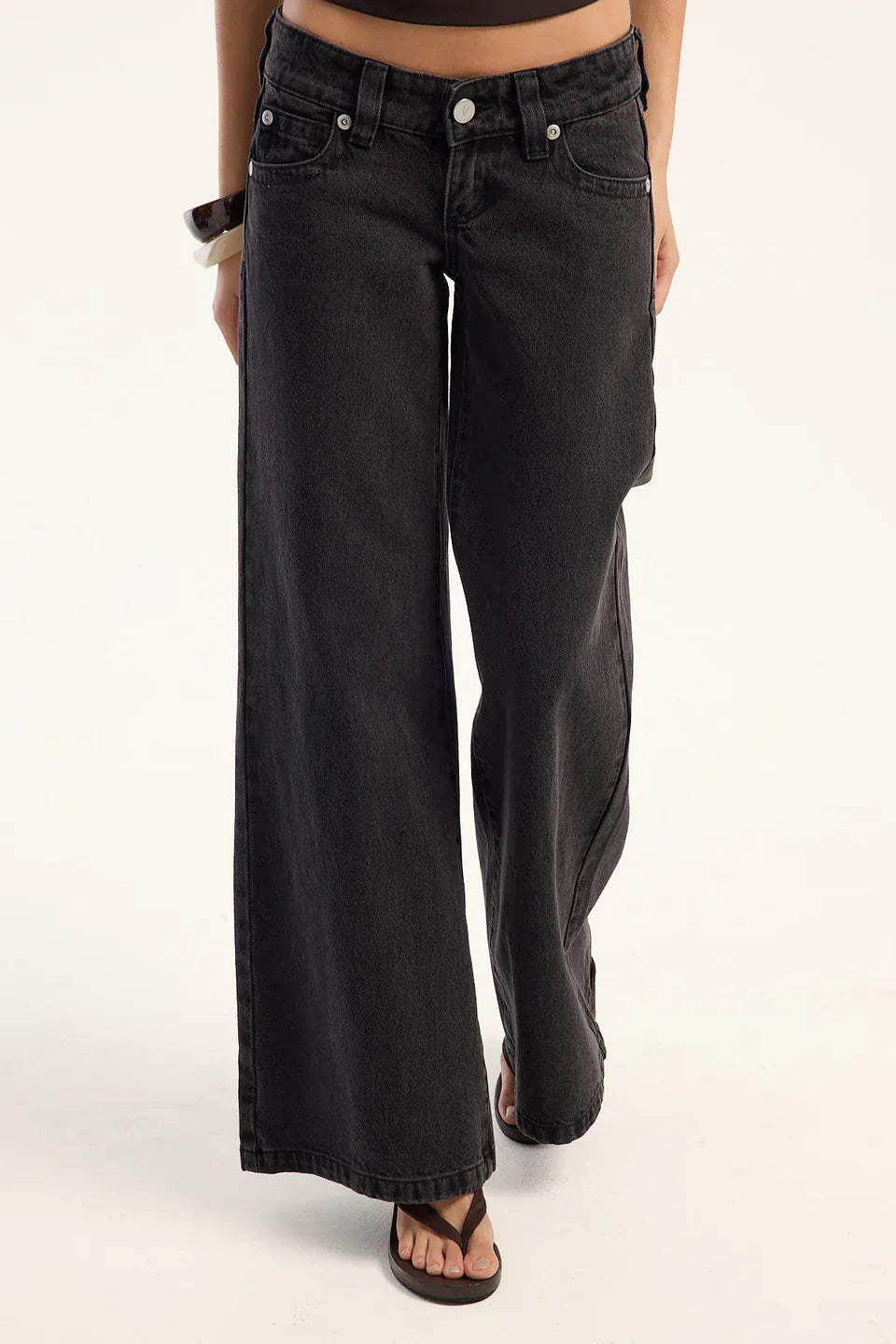 Abrand Jeans low jeans 00 Super Low Wide - Heidi