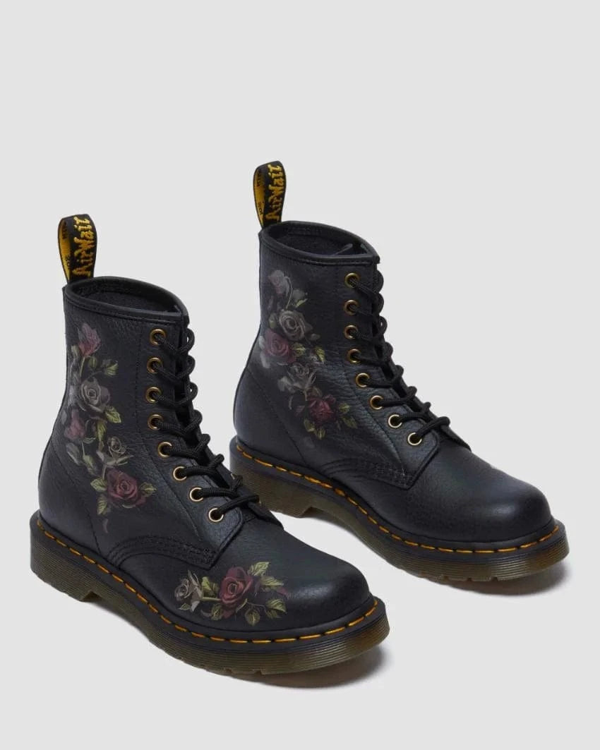 Dr Martens BOOTS 1460 Nappa - Decayed Roses
