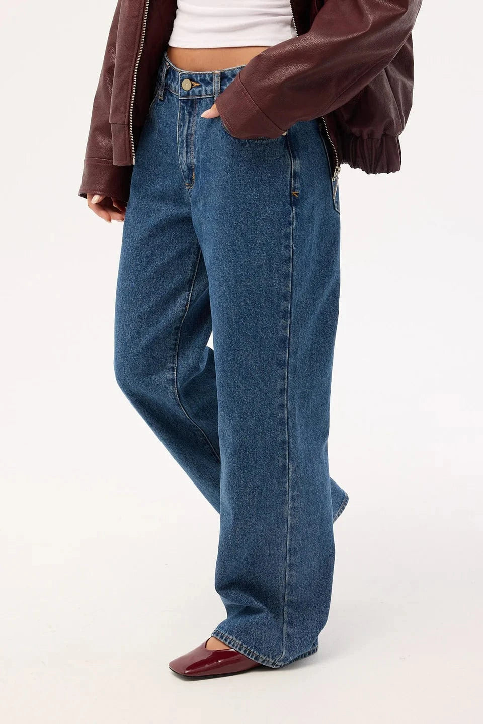A Brand Jeans Jeans 95 Baggy Petite Bella