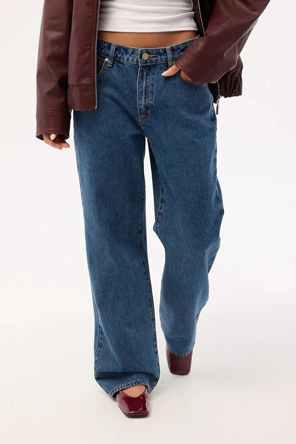 A Brand Jeans Jeans 95 Baggy Petite Bella
