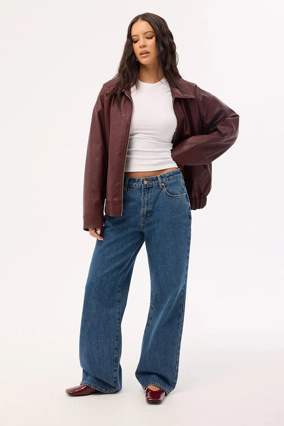 A Brand Jeans Jeans 95 Baggy Petite Bella