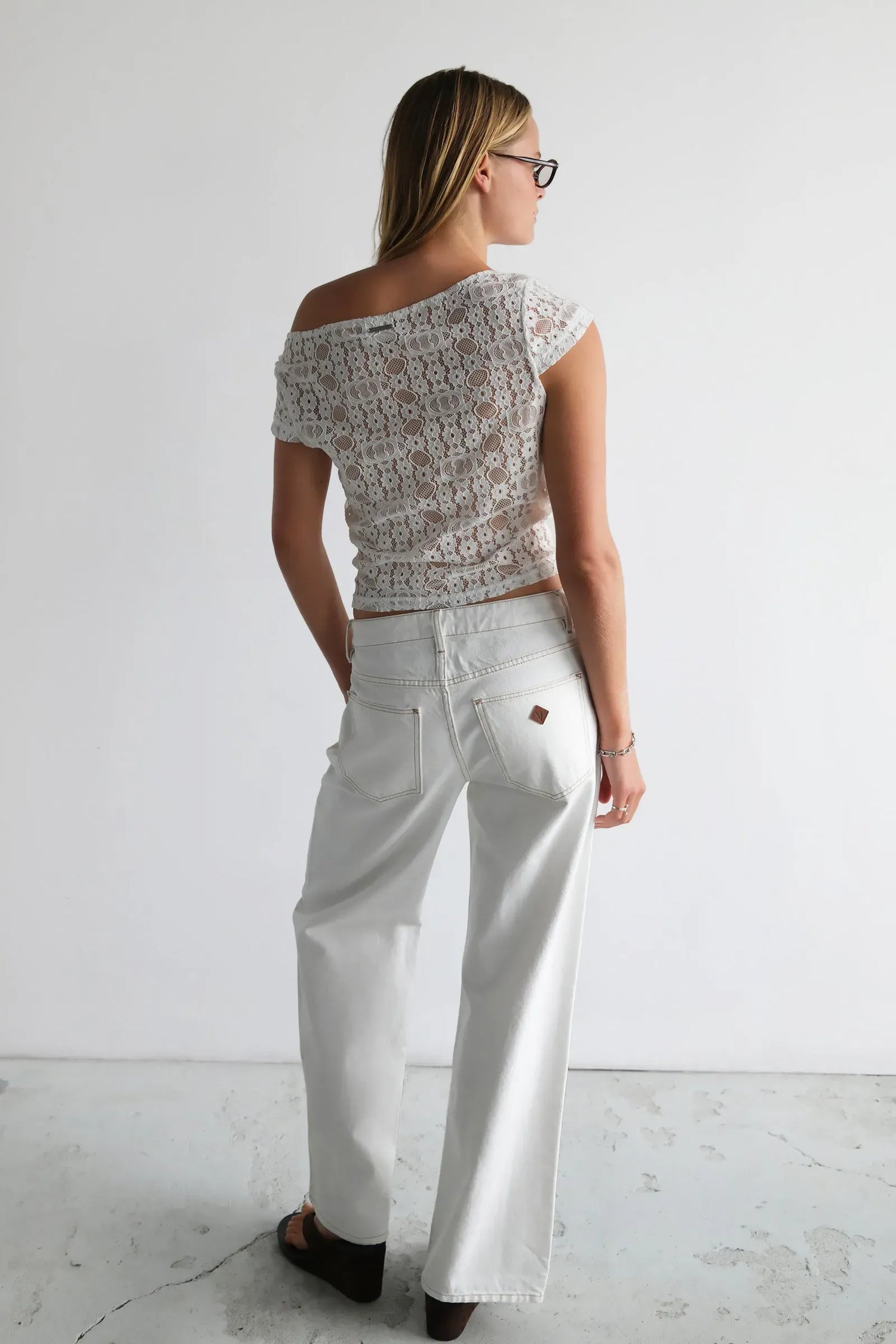 Abrand Jeans Jeans 95 Mid Baggy Porcelain