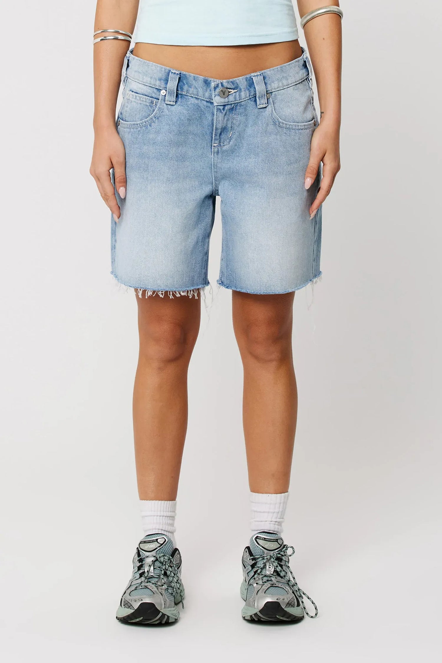 A Brand Jeans Shorts 99 Low Boyfriend Short Jordan Worn
